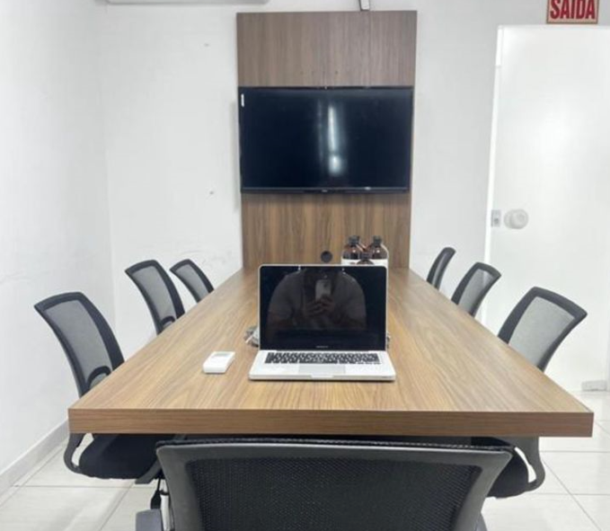 Sala de reunião Itajaí - Espaço corporativo equipado